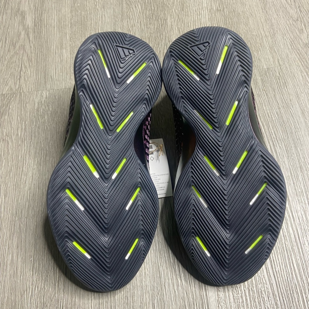 Addias A.E. 1J Anthony Edwards The Future GS Boys Shoe Size 7Y Purple NWT - Picture 14 of 14